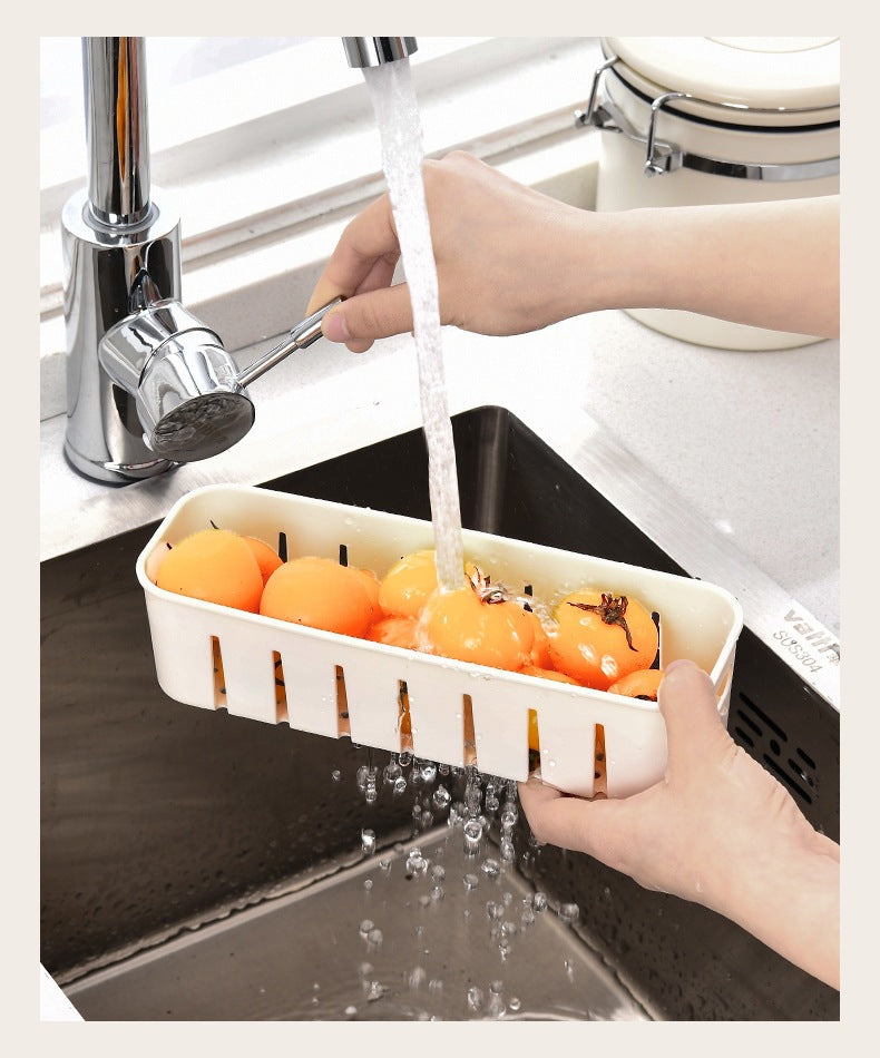 Refrigerator Organizer Box – Multi-Compartment Fresh-Keeping Storage with Drain Design