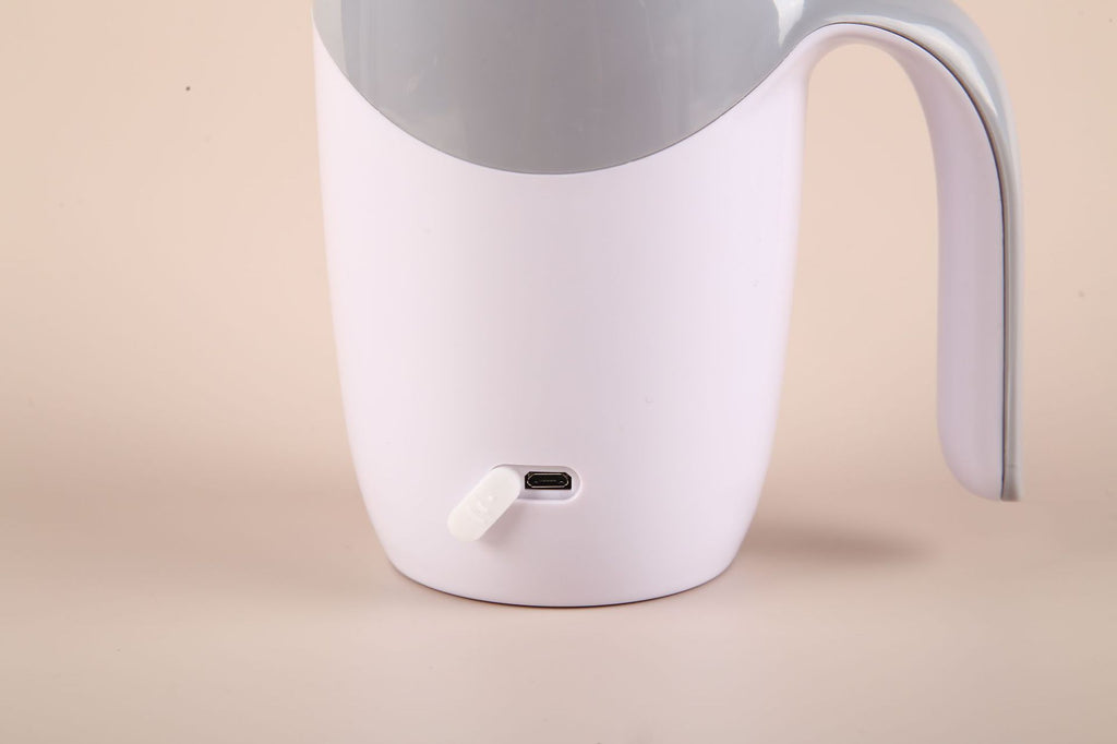 Self-Stirring Coffee Mug – Magnetic Auto Mixer, Stainless Steel, Perfect Gift