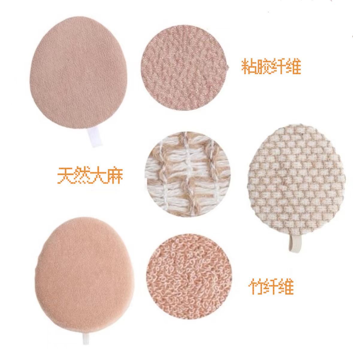 Long Handle Bath Scrubbing Brush – Deep Cleaning Exfoliating Body Brush with 3 Replacement Heads