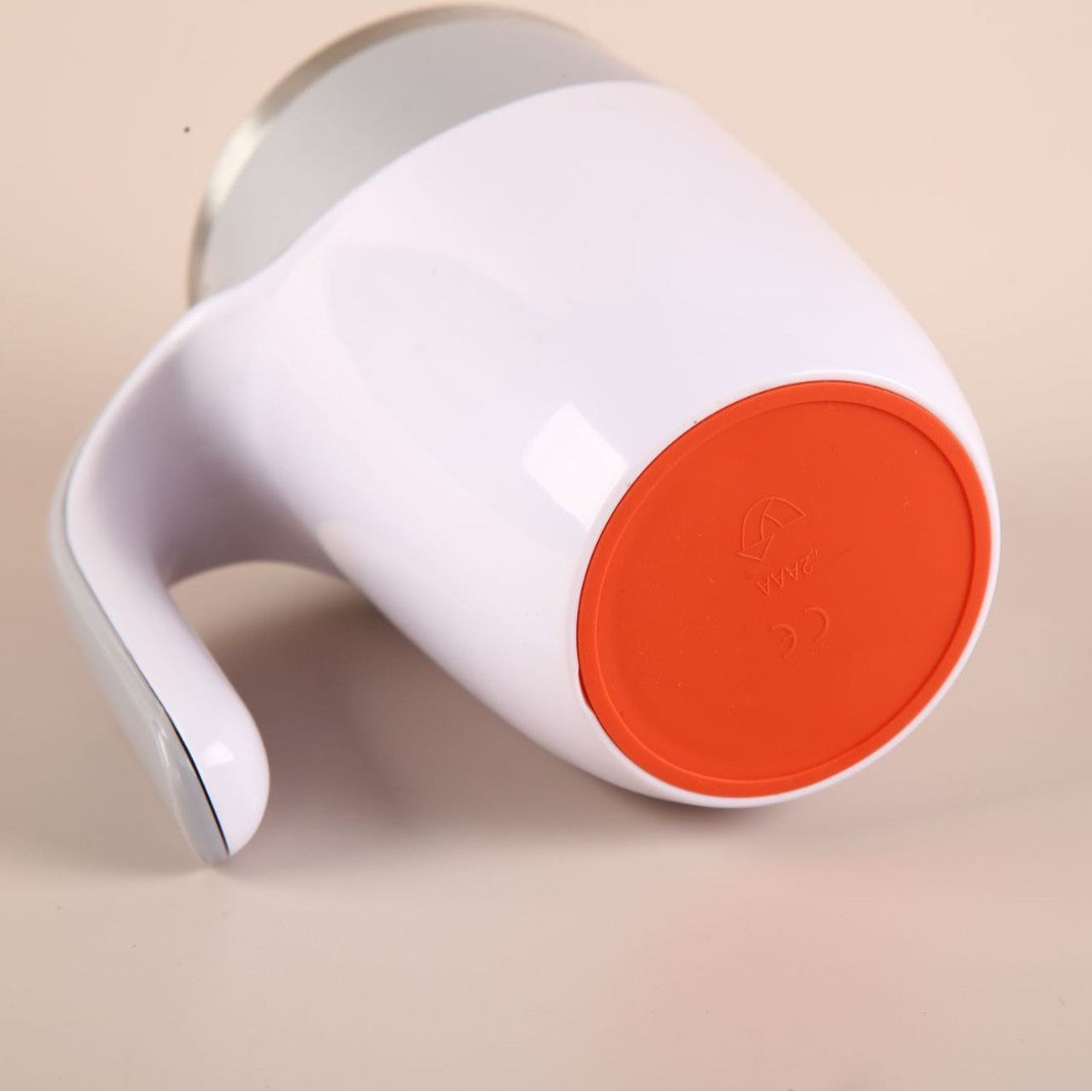 Self-Stirring Coffee Mug – Magnetic Auto Mixer, Stainless Steel, Perfect Gift