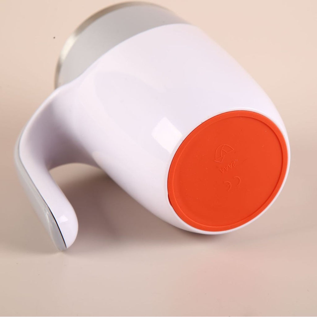 Self-Stirring Coffee Cup – 304 Stainless Steel, Magnetic Rotation, USB Rechargeable