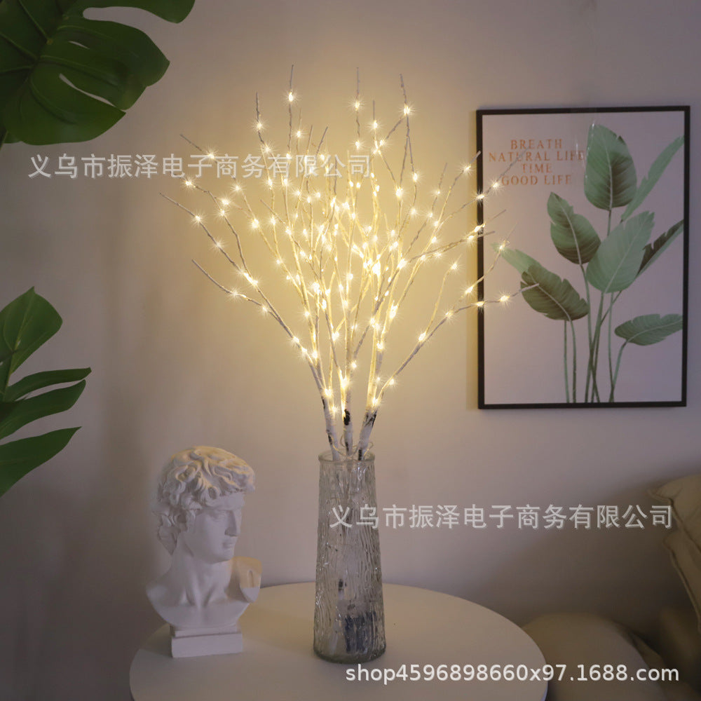 LED Branch Tree Lamp – Birch Simulation, Warm Atmosphere Light for Home, Party & Bedroom Decor