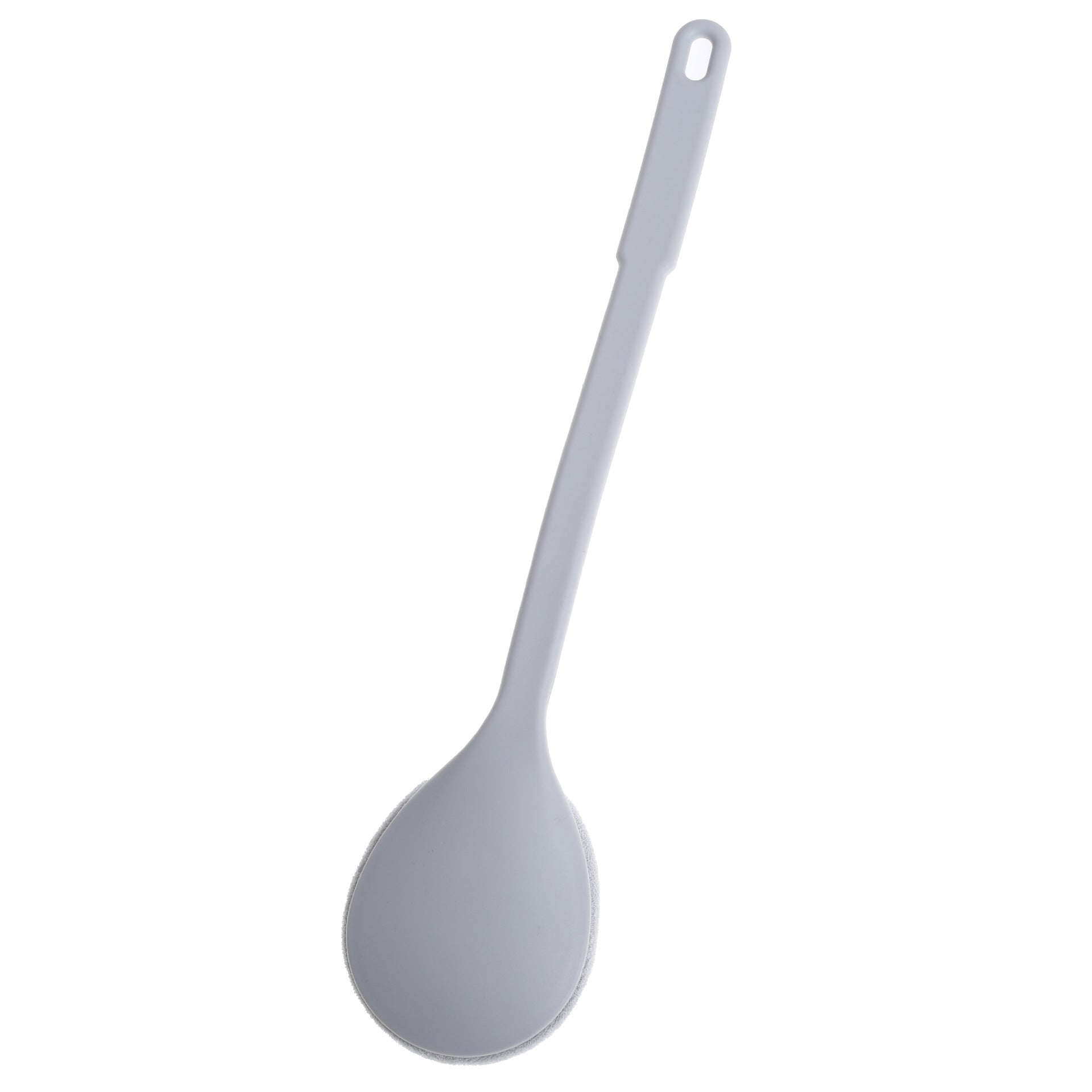 Long Handle Bath Scrubbing Brush – Deep Cleaning Exfoliating Body Brush with 3 Replacement Heads