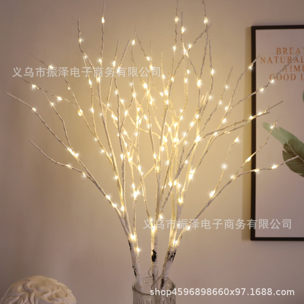 LED Branch Tree Lamp – Birch Simulation, Warm Atmosphere Light for Home, Party & Bedroom Decor