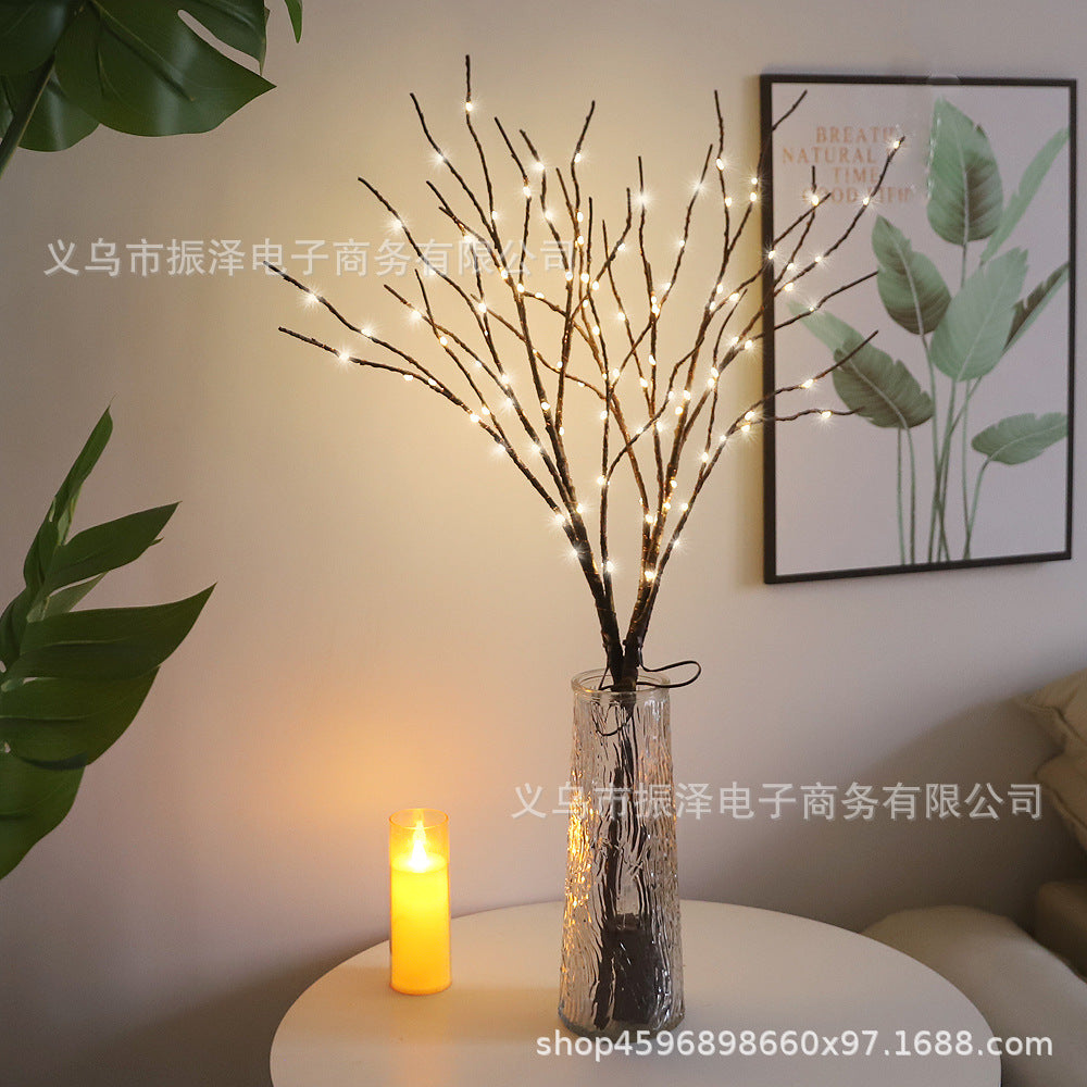 LED Branch Tree Lamp – Birch Simulation, Warm Atmosphere Light for Home, Party & Bedroom Decor