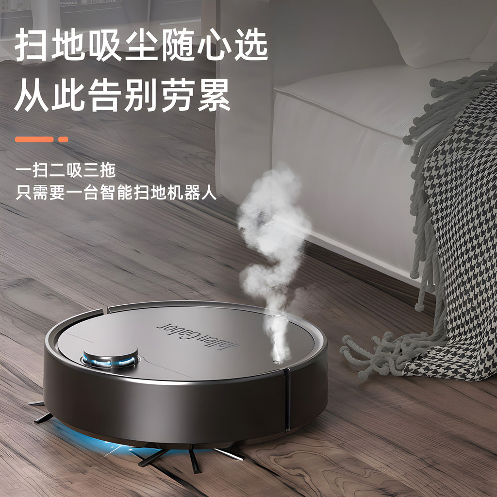 Smart Robot Vacuum Cleaner Pro – 3-in-1 Sweep, Vacuum & Mop, 1500Pa Suction