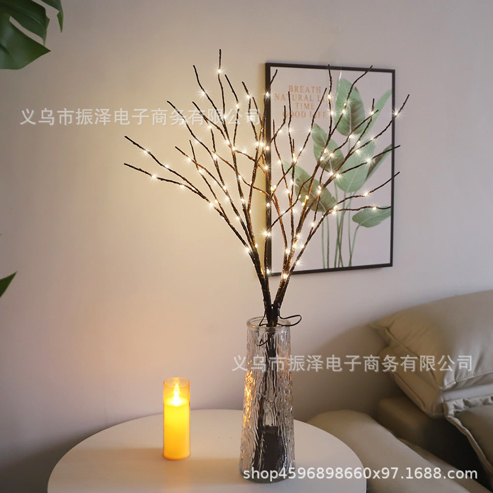 LED Branch Tree Lamp – Birch Simulation, Warm Atmosphere Light for Home, Party & Bedroom Decor