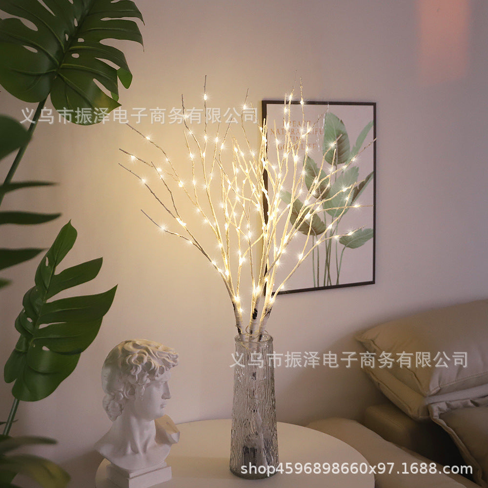 LED Branch Tree Lamp – Birch Simulation, Warm Atmosphere Light for Home, Party & Bedroom Decor