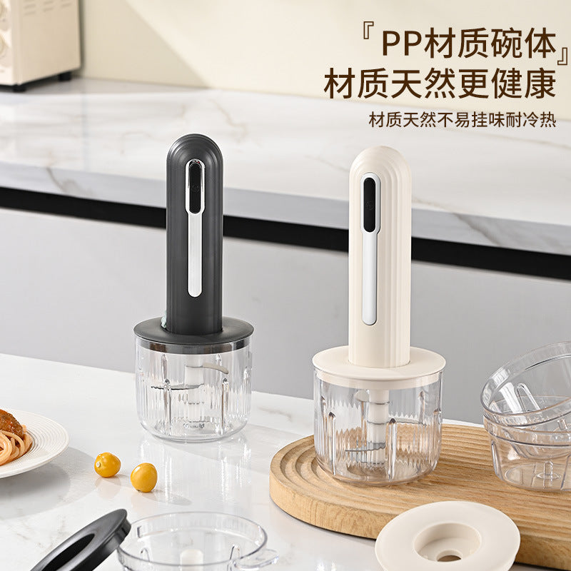 Wireless Mini Food Processor – USB Electric Garlic Masher, Vegetable Mincer & Baby Food Maker