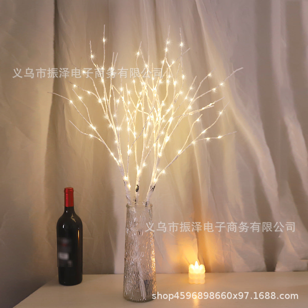 LED Branch Tree Lamp – Birch Simulation, Warm Atmosphere Light for Home, Party & Bedroom Decor